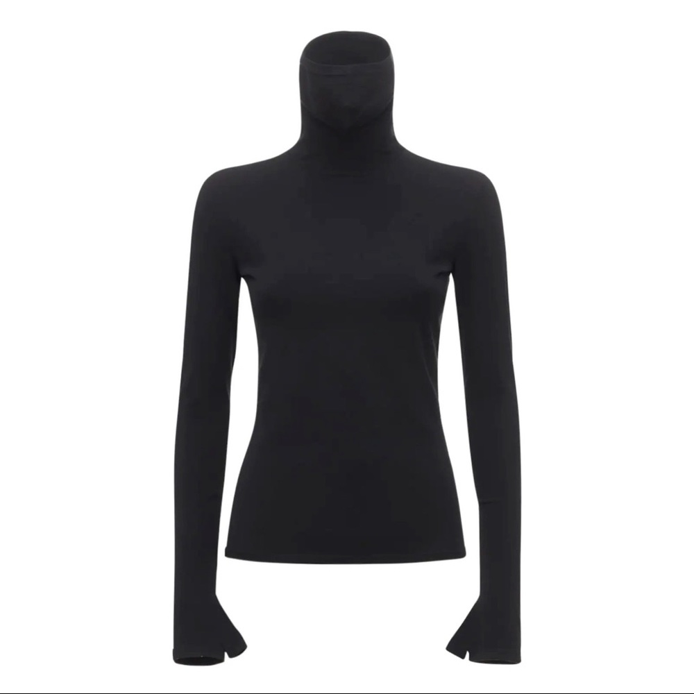 BALENCIAGA Jersey Turtleneck SS2021 Sweater w/tags ($1190) #balenciaga